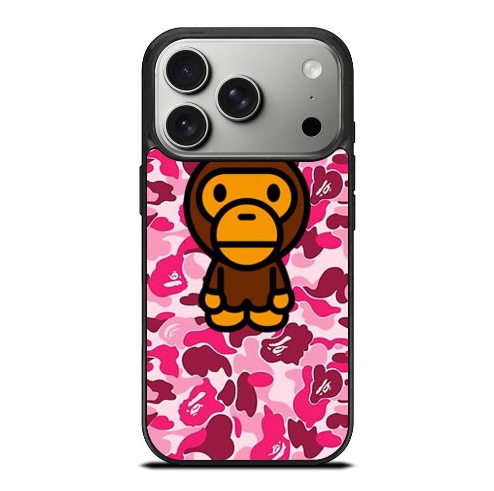 BABY MILO BAPE CAMO iPhone 17 Pro Case Cover